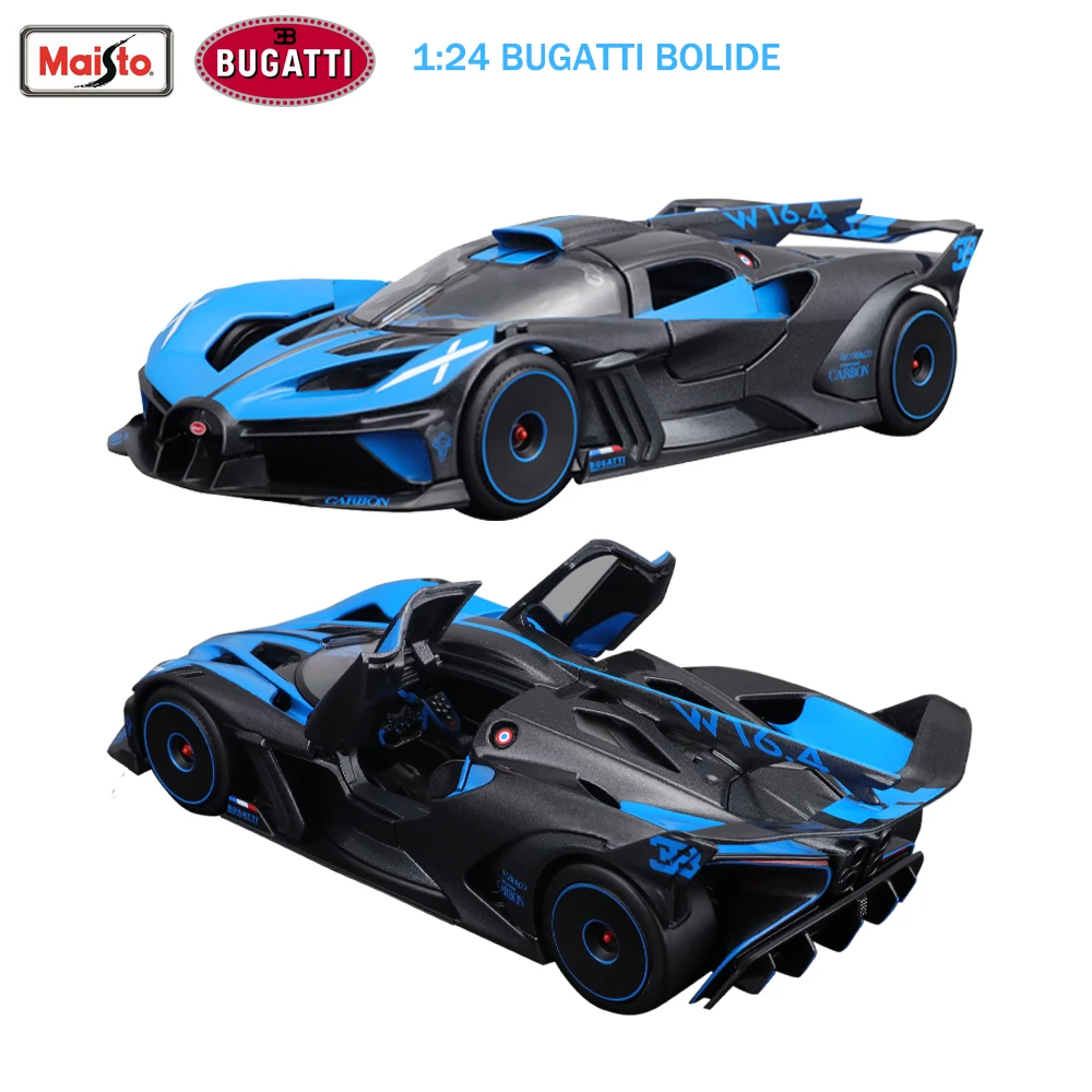 Maisto 1:24 Bugatti Bolide Supercars Model Special Edition Alloy Diecast Model Car Collection Gifts Toys For Adults Children