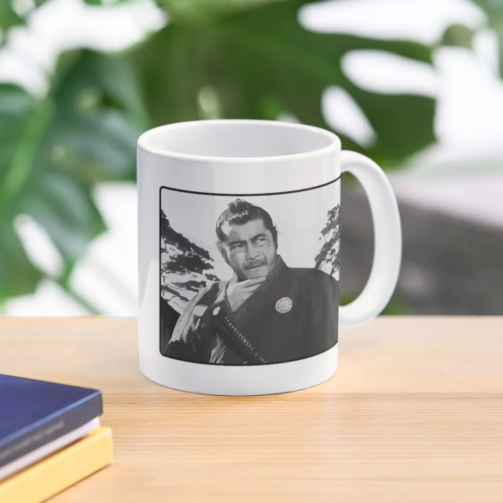 

Sanjuro / Yojimbo- Toshiro Mifune Coffee Mug Tourist Thermo Cups To Carry Coffe Cups Customizable Cups Mug