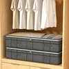 1PC Bedroom Dormitory Organizer Bag Large  Under Bed Foldable Quilt Clothes Storage Bag Doggy Bag Home Organization and Storage 5