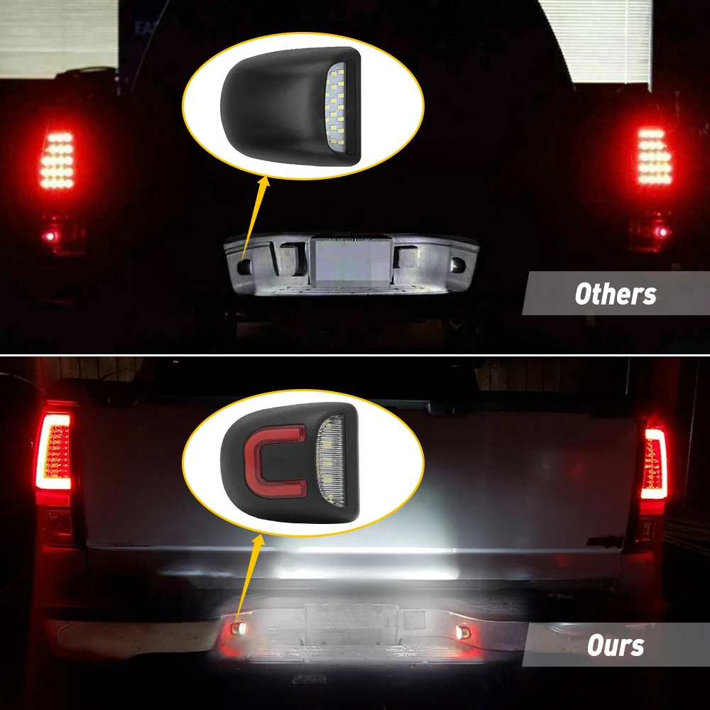 LED ȣ ȣ Ʈ ȭƮ  2 ,  ǹ  ƹ߶ 1500 Ÿȣ GMC ÿ 2500  ĳ