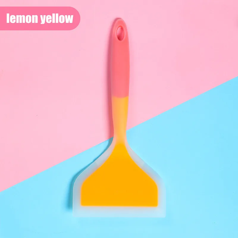 

Silicone Spatula Cooking Utensils Beef Meat Egg Kitchen Scraper Wide Pizza Cooking Tools Shovel Non-stick Spatula Kitchenware