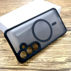 Custodia Wireless con Carica Magnetica Anti-Impronta opaca di Lusso