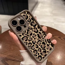 Y2K Leopard Print Soft Bumper Shockproof Phone Case - Pixel 9A 5G (S24907)