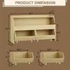 Toy Storage Organizer for Kids, Toy Storage Cabinet with Drawers, Boys and Girls Toy Shelf with Wheels,Organizer Kids Bookshelf 2