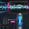 Professional Hair Dryer with Blue Light, Negative Ionic Blower and Electric Hairdryer Brush Comb 3