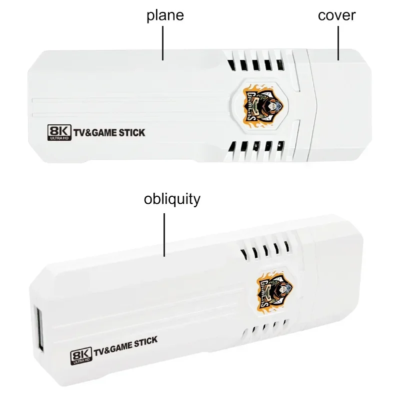 NEW K8 pro Professional Video Game Console Stick H313 Quad Core Chipset TV Box and Gaming Dual System 40000 + Built-in Games