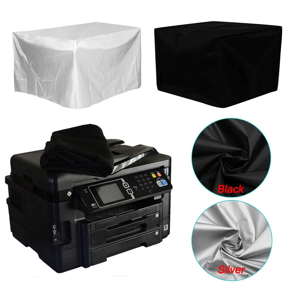 Printer Dust Cover 6 sizes For Hp/Canon/Brother Wireless 20x16x12 Inch Universal Protective Sleeve