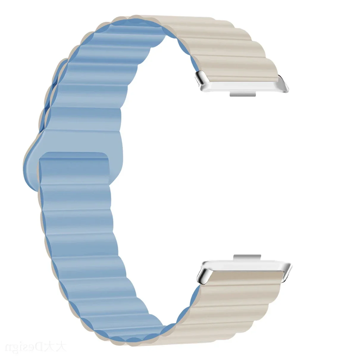 Silicone Magnetic Sport Watch Strap - Soft Replacement Wristband