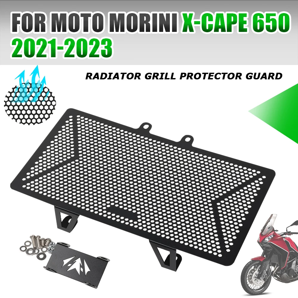 

Motorcycle Accessories Radiator Grille Guard Cover Protector Grill Mesh For MORINI X-CAPE 650 XCAPE 650 XCAPE650 2021 2022 2023