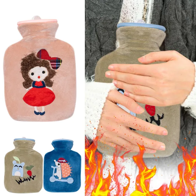 Új A 250 Ml -Es Forró Vizes Palackban Nyaki Váll Kézi Láb Melegítők Sűrűségű És Hideg, Újrafelhasználhatók