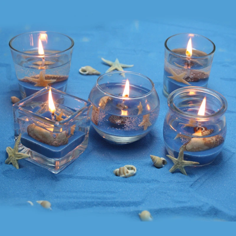 0.5/1kg Transparent Hard Jelly Wax Natural Aromatherapy Candle Crafting Materials