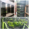Folding Dry Rack 6 Layers Drying Net for Herbs Hanging Basket Dryer Bag Mesh Herb Drying Net for Flowers Buds Plants Organizer 6