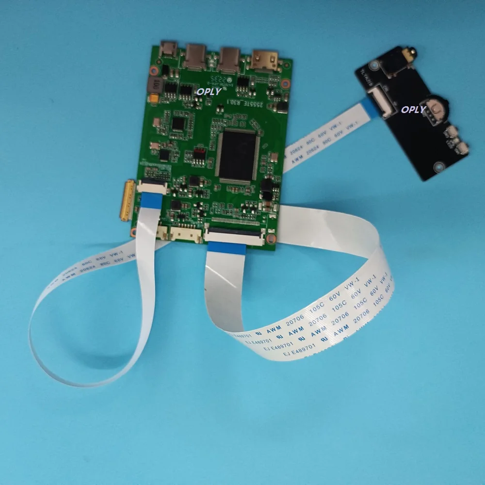 

Комплект контроллера EDP mini USB Type-c Mini HDMI-совместимый 2K для B156XTN04.6 B156XTN07.0 B156XTN07.1 B156XTN08.0 1366x76 8 LCD светодиодный
