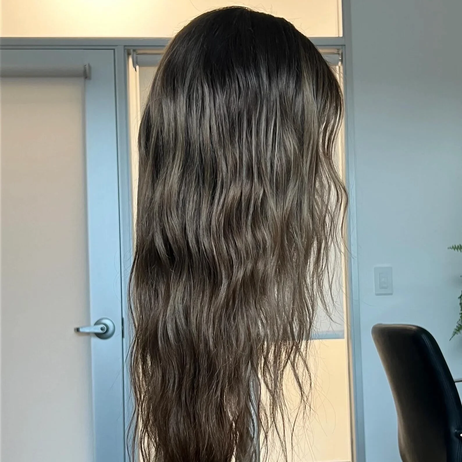 Human Hair Wig Ombre Brown Soft Body Wave 26'' Glueless Wig 5x5 Silk Base Jewish Human Hair Wig With Baby Hair HD Lace European Preplucked