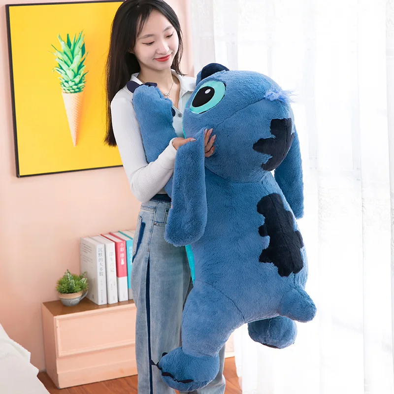 45/80cm Disney Lilo and Stitch Plush Toys Pillow Gift for Children