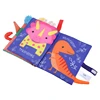 Interactive Montessori Soft Toy Polyester Cloth Book Stimulation Reading Book Early Learning Gift for Baby Teaching Book 4