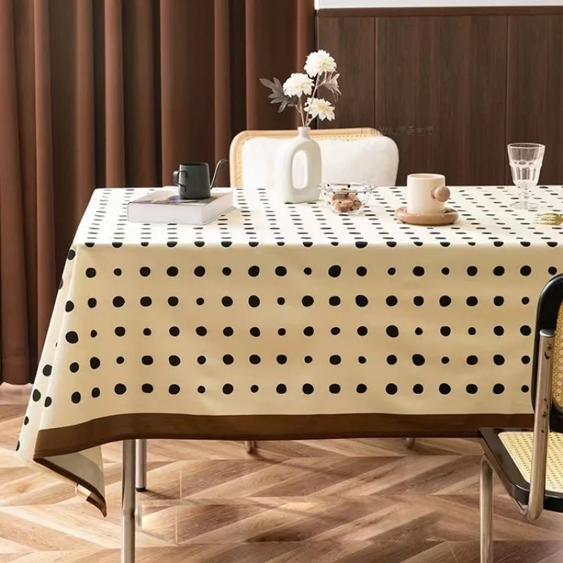 Скатерть волнистая светильник Кая и роскошная прямоугольная скатерть для чайного столика простая домашняя скатерть Maiden Heart Factory