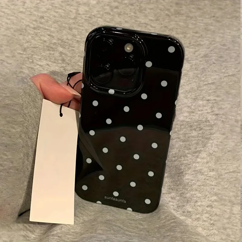 รูปสินค้า เคส iPhone ลายจุด ป้องกันกระแทก รุ่น Y2K