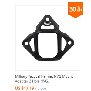 Neuer Stil Taktischer Helm Vas Shroud Dreiloch-NVG-Montageadapter für FAST MICH AF Wendy Helm – Detail 4