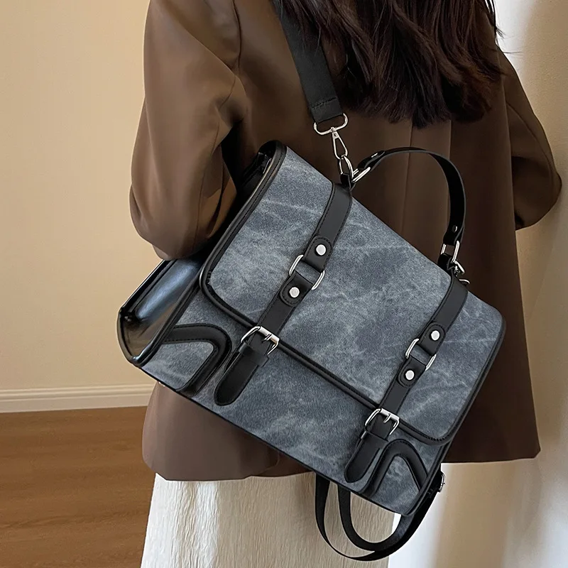 Capacity Large Backpack Bag Shoulder New Handheld Versatile Fashion Luxury Handbags For Women High-Quality Messenger Crossbody
