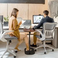 Station de travail multifonctionnelle pour petit espace, bureau d'ordinateur, table de chevet pliable, table d'appoint réglable pour ordinateur portable, bureau à domicile, table à thé 4