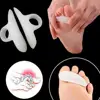 1 Pair Practical Bunion Splint Hammer-shaped Toe Correction Universal Washable Hallux Valgus Corrector 3