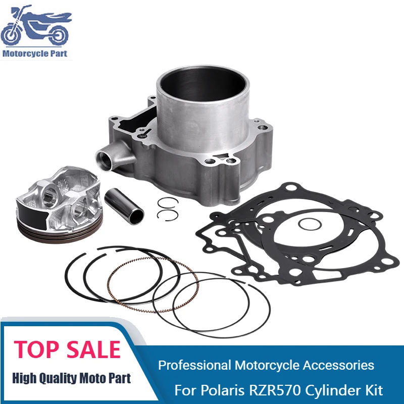 

Motorcycle Cylinder Head Piston Rings Overhaul Gasket Mat Set for Polaris ATV570 TR PRM PS ACE 570 EFI RZR570 Engine Assembly