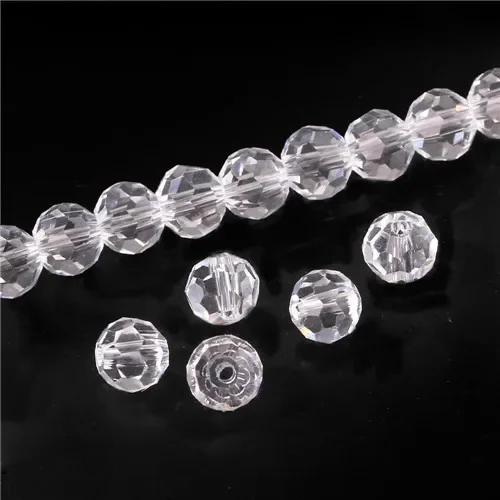 Czech Black Glass Round Beads for Jewelry Making - 3/4/6/8mm Spacer Beads Wholesale