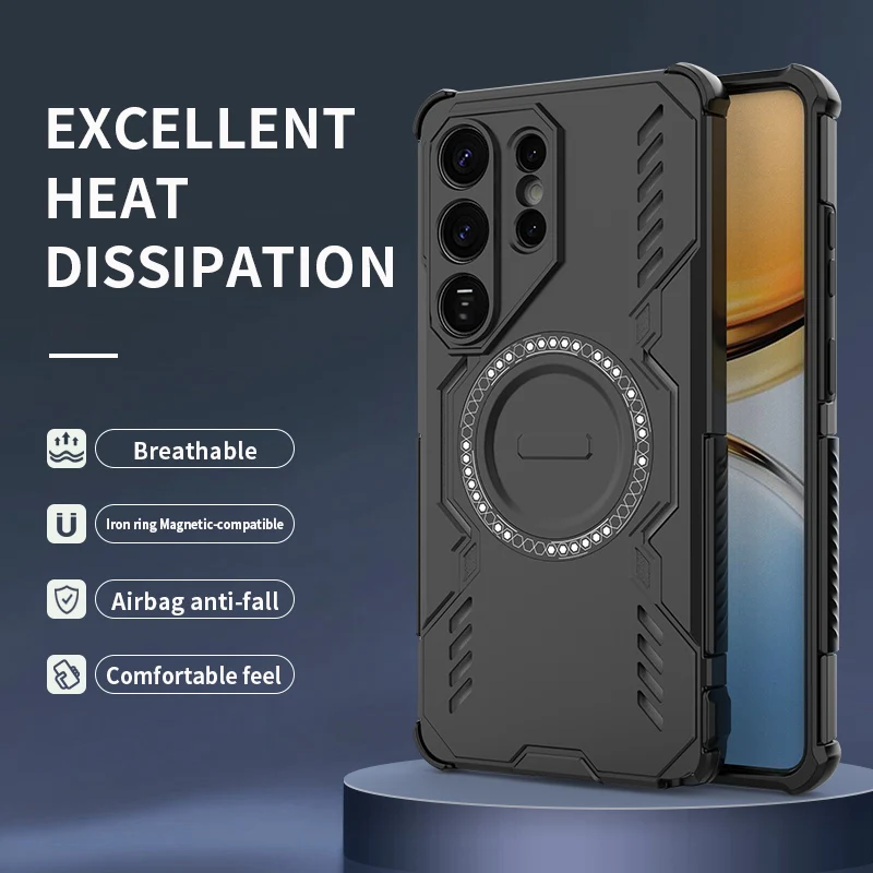 Luxury Armor Magnetic Protective Phone Case