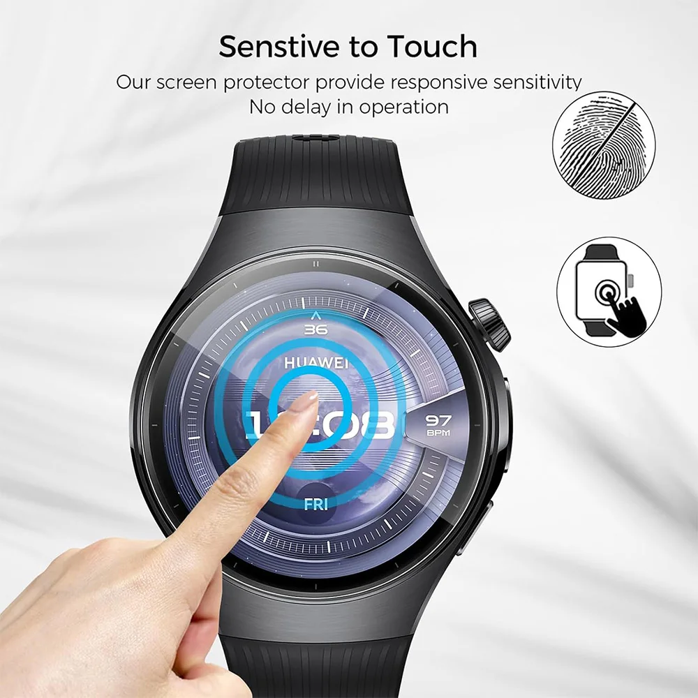 Hydrogel Smart Watch Screen Protector Film, 3/6 Pack