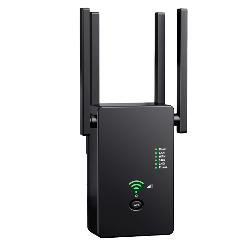 Ac1200M Wireless Wifi Router Amplificatore 5G 2.4G Mini Ripetitore Di Segnale 110-220V Router Dual Band Durevoli