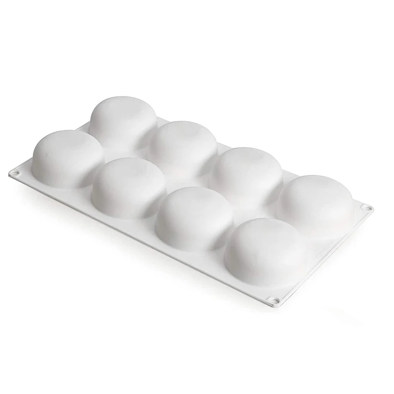 Silikon-Kuchenform zum Backen, 3D-gebogener Stein, Mousse, Dessert-Werkzeug, rund, Schokoladenpudding, Käsekuchen, Cupcake, Dekorieren, Küche – Detail 7