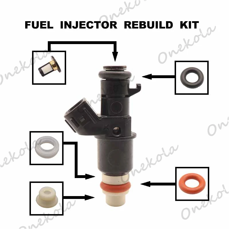 

Fuel Injector repair kit Orings Filters for Honda Civic 2003-2005 1.3L 16450-PWA-003