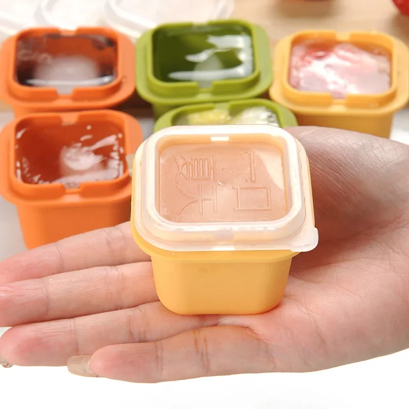 Description Picture 5 of itemSummer Mini Ice Tray Reusable Single Square Ice Block Molds Kitchen DIY Ice Cream Popsicle Jelly Pudding Drink Mould Maker Tools