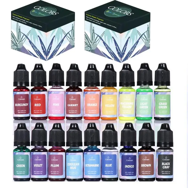 Description Picture 6 of itemCandle Dyes Kit Liquid Colorant Pigment Set DIY Candle Making Supplies Aromatherapy Soap Soy Wax Dye Candles Manufacture Pigment