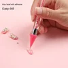 Double Head Nail Art Diamond Embroidery Drill Dot Painting Point Pen With Box Rhinestone Picker Wax Pencil Crystal Handle Tool 3