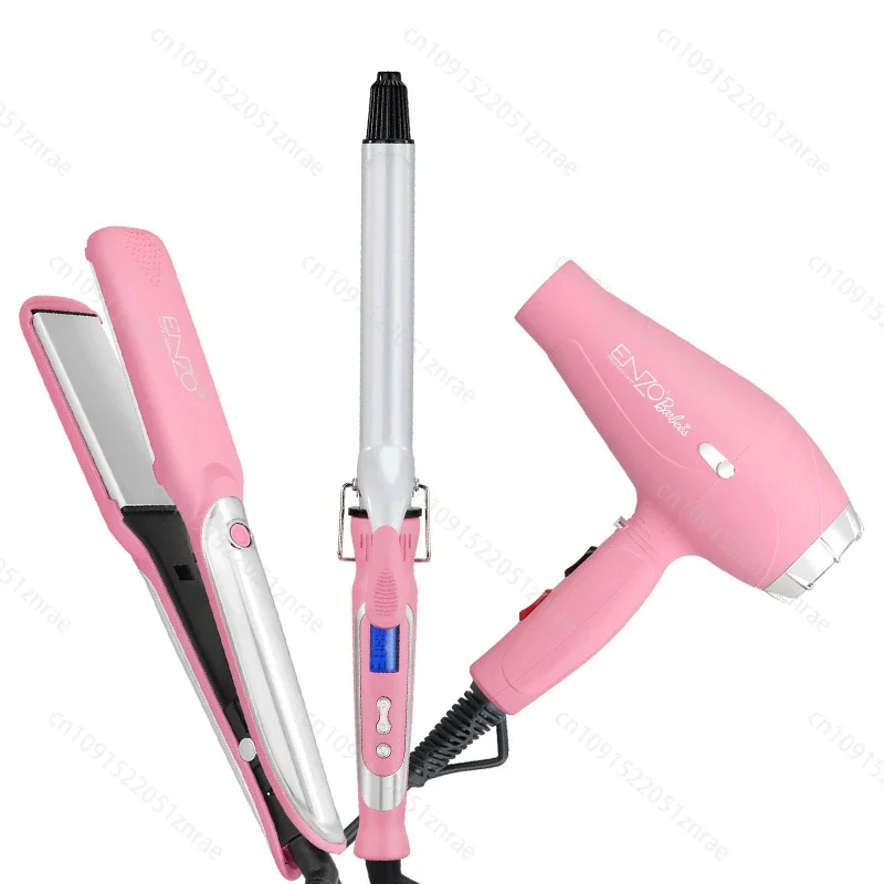 ENZO 220V Professional Hair Dryer Curling Iron Hair Straightener Hairdressing Styling Multi Negative Ions Styling Tools 3