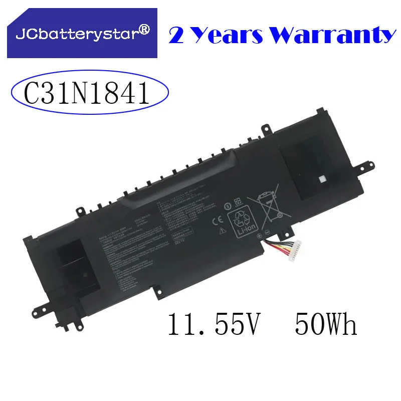 

JC new C31N1841 Laptop Battery For ASUS ZenBook UX334FL UX333FAC UX433FL UX433FLC UM433DA UM433IQ UM434DA UM434IQ 11.55V 50WH