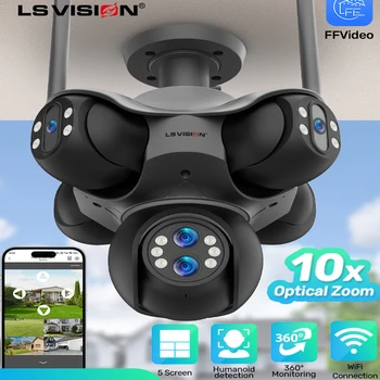 LS VISION 10K Outdoor WiFi IP PTZ Camera 1