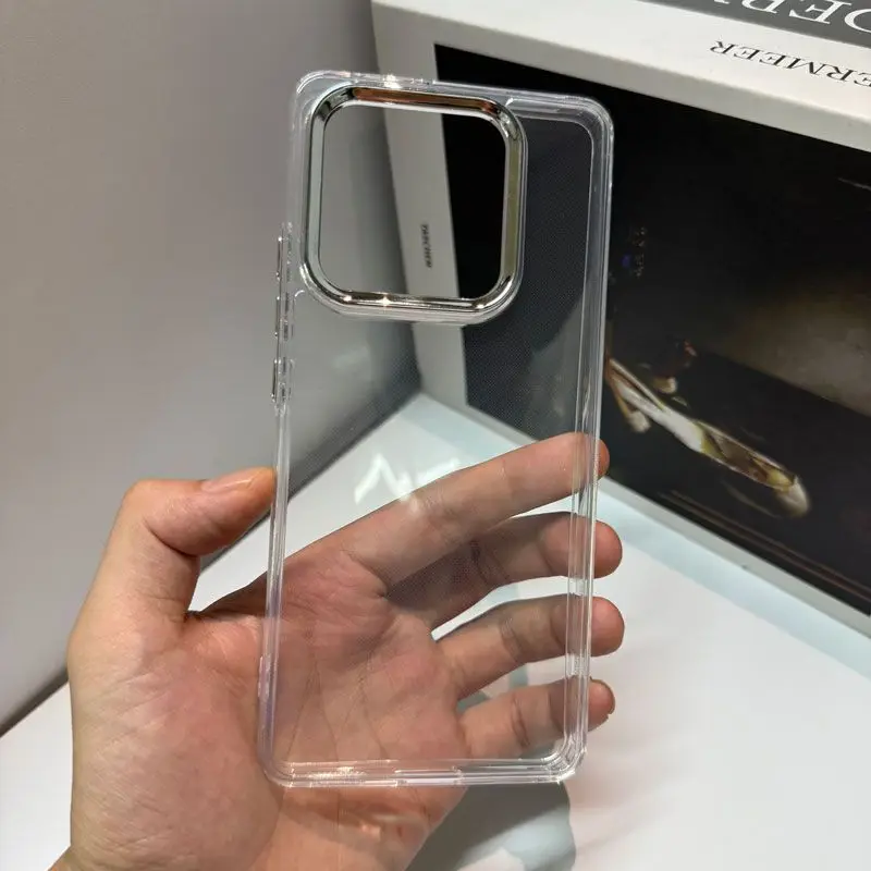 Transparent Ultra-Thin Silicone TPU Shockproof Bumper Case