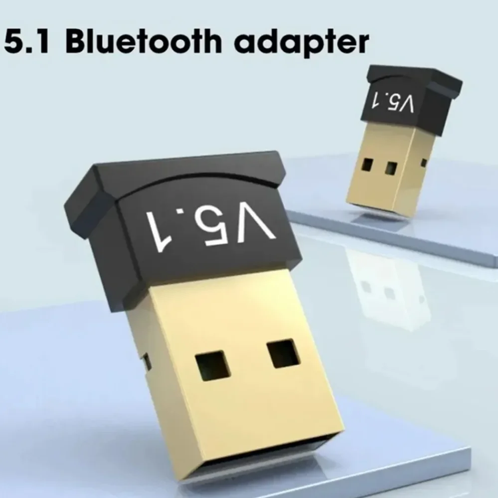 цена USB Bluetooth 5,1 адаптер передатчик приемник Bluetooth V5.3 аудио Bluetooth ключ беспроводной USB адаптер для ПК ноутбука компьютера