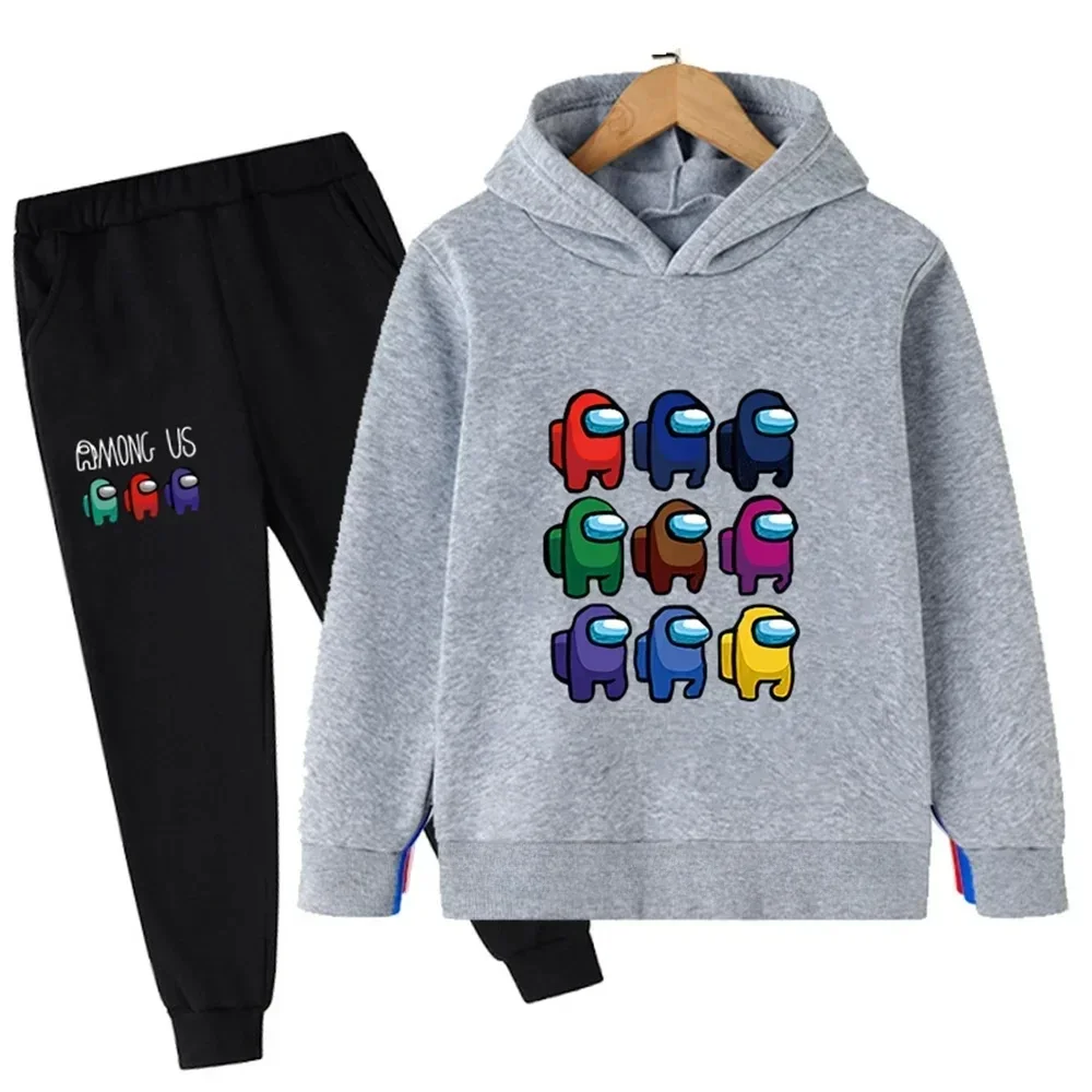 thumbnail image 1 of Conjunto de 2 piezas de sudadera y pantalones con estampado de dibujos animados de Sonic para niños de 2 a 12 años, ropa para niños y niñas, trajes deportivos para primavera y otoño, novedad de 2024, 1 of 5