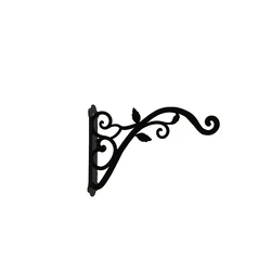 Durable Metal Wall Hooks for Indoor/Outdoor Hanging - Sturdy Brackets for Bird Feeders and Planters (1Pc)