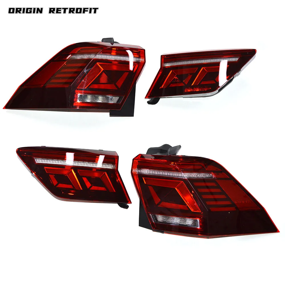 Originální dynamické taillight  pro VW tiguan MK2 LED dynamické zadek lehký taillight zadní lampa spojování 5NG 945 208 pokud by 308 lodni 207 pokud by 307 lodni