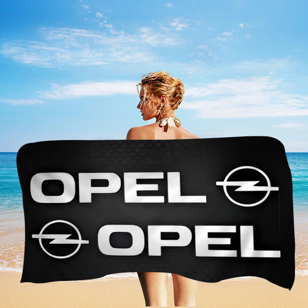 Opel Motor Sport Racing Microfiber Beach Towel Absorbent Quick dry Soft Yoga Swimming Resort Mountain Climbing Towel