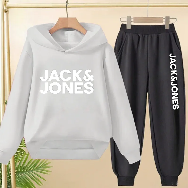 Boys Hoodies Sweatshirt +Pants New Jack print clothes Sets Fashion Girls Hoodies Game Spring Autumn sweatshirt Clothes - 3