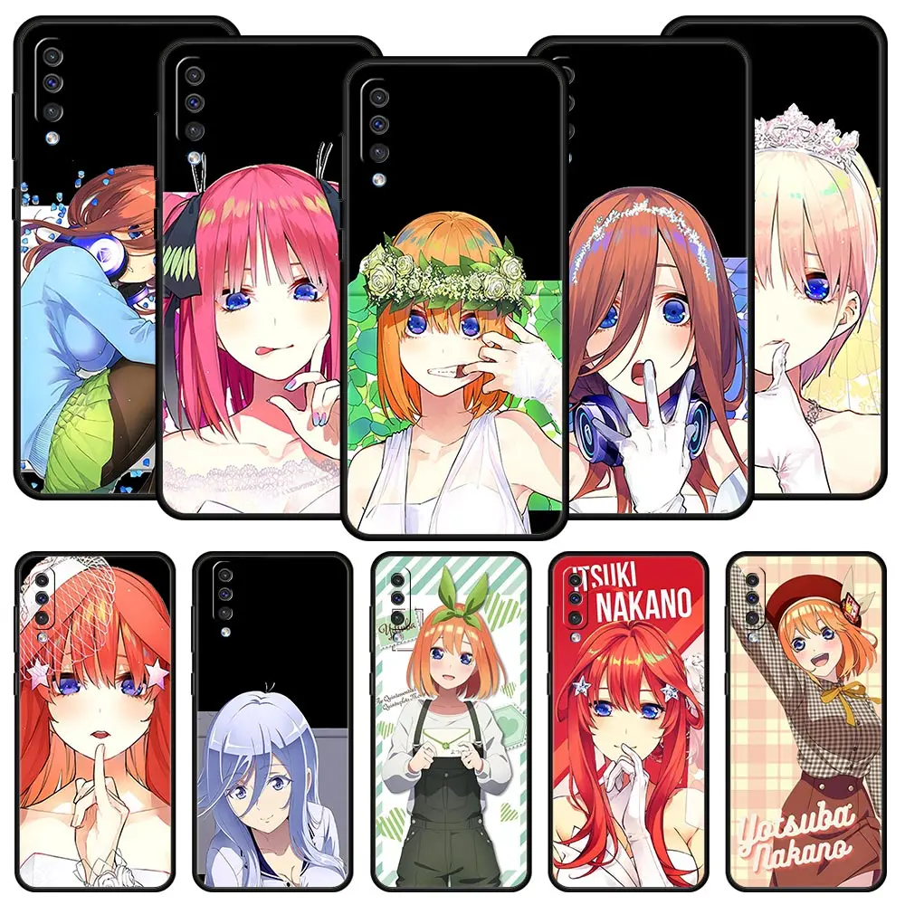 

For Samsung Galaxy A52 A42 A14 5G Phone Case A22 A32 4G A12 A70 A50 A40 A20s A30 A10s A20e A10 A02 A04S Cover Toubun no Hanayome