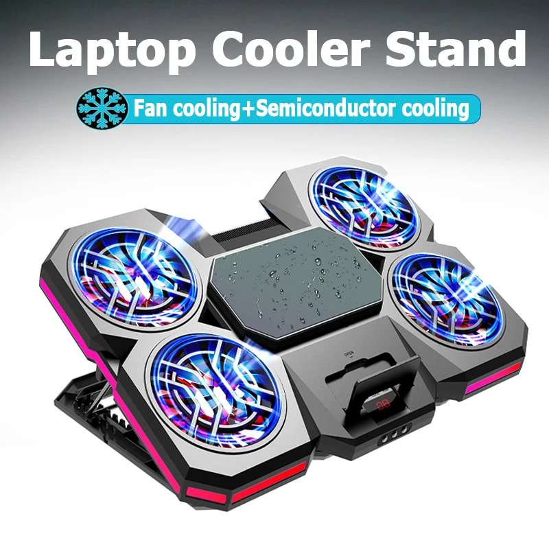 laptop-cooler-stand-21-inch-semiconductor-refrigeration-four-core-super-strong-fan-led-screen-display-for-laptop-accessories