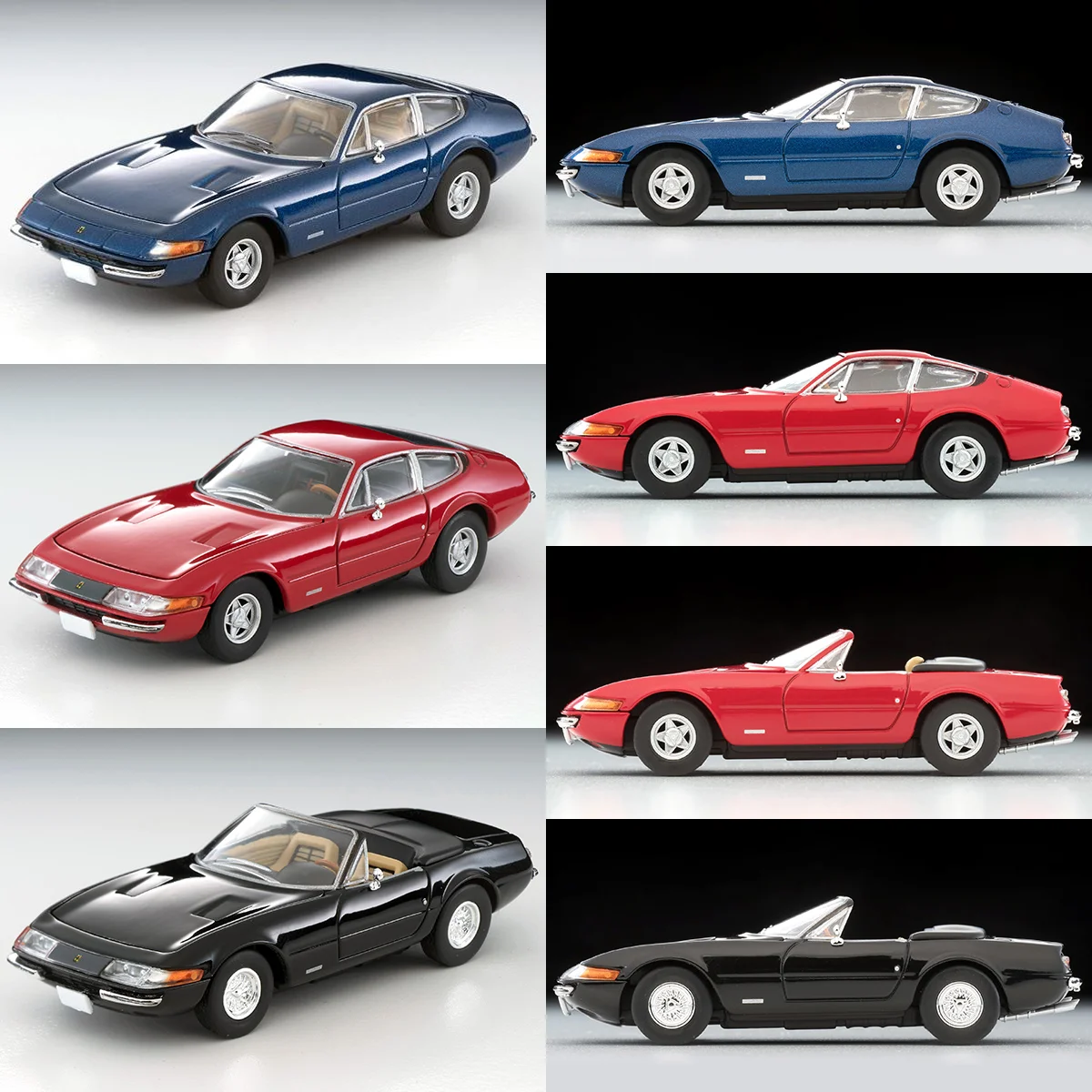 

Tomytec 1:64 TLV 365 GTB4 GTS4 ограниченный выпуск имитация сплава статическая модель автомобиля игрушка подарок