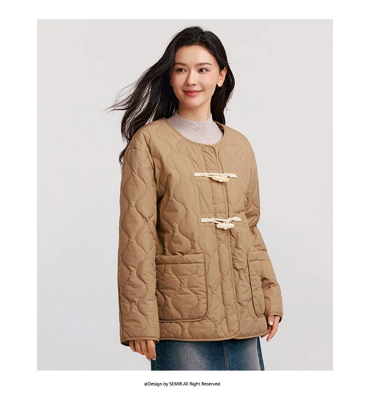 Chaqueta de algodón para mujer, chaleco de lana de cordero de imitación, impermeable, ligera, de algodón, conjunto de dos piezas para invierno.